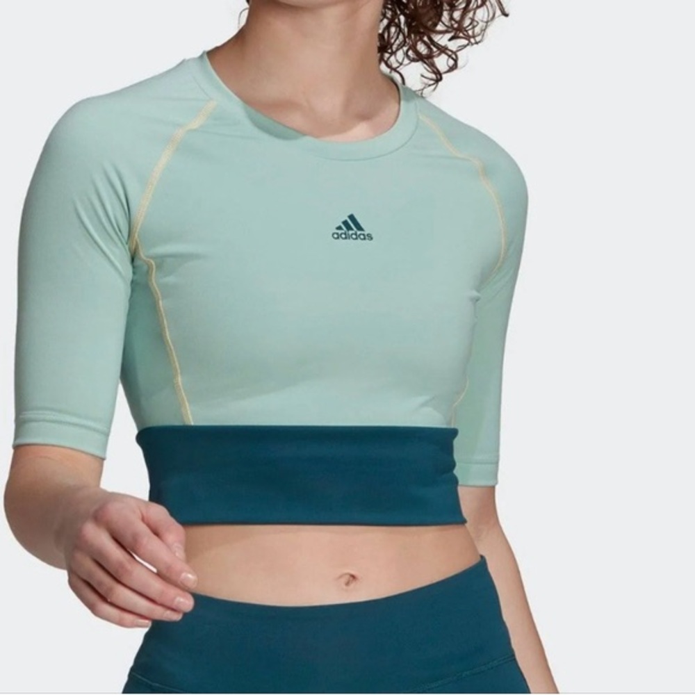 Adidas Aeroready Sport Crop Top Sz Med NWT
